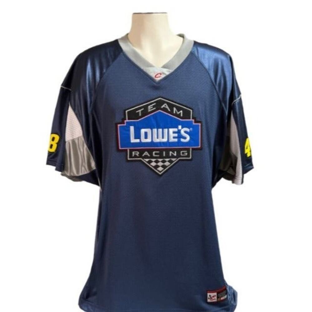 NWT Retired Lowe's 48 Jimmy Johnson Official Licensed Chase Jersey Size Large
